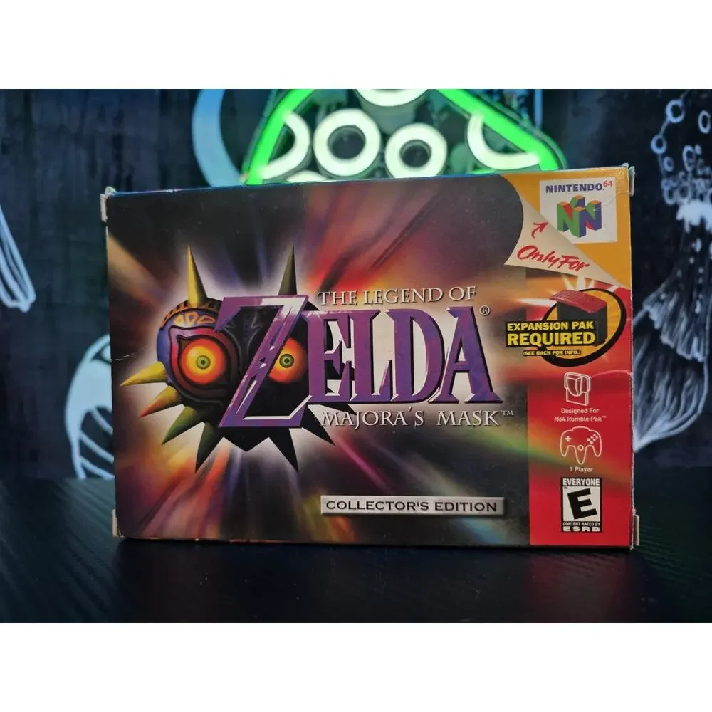Nintendo 64 The Legend Of Zelda Majora's Mask Collectors Edition 2000